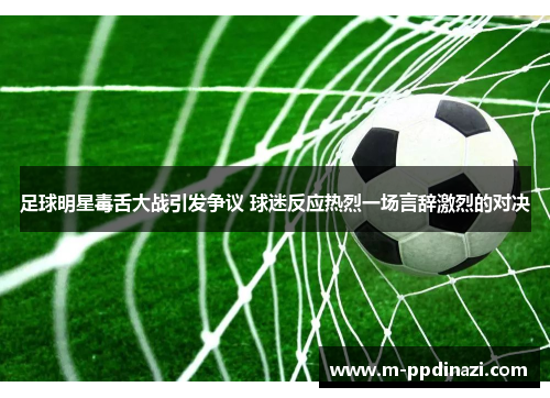 足球明星毒舌大战引发争议 球迷反应热烈一场言辞激烈的对决