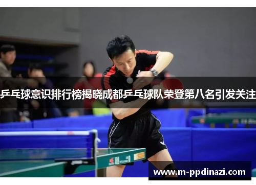 乒乓球意识排行榜揭晓成都乒乓球队荣登第八名引发关注