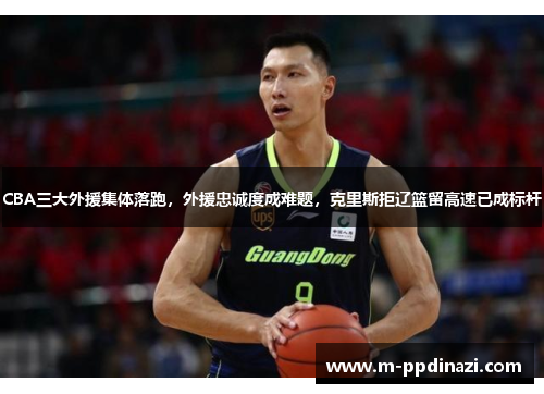 CBA三大外援集体落跑，外援忠诚度成难题，克里斯拒辽篮留高速已成标杆